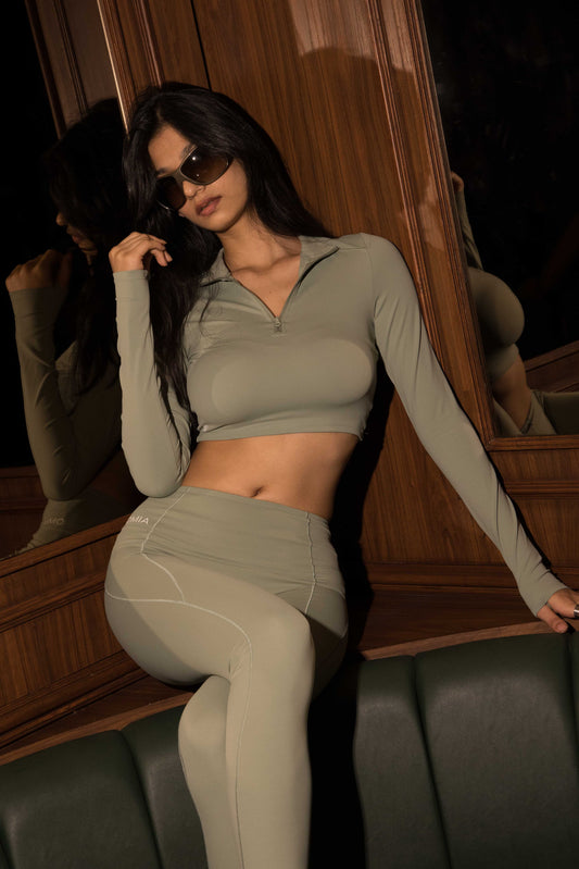 Matcha Mojito-Daily Pour Leggings