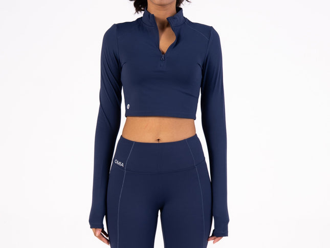 Blueberry Bramble -Shaker Top - Long Sleeves