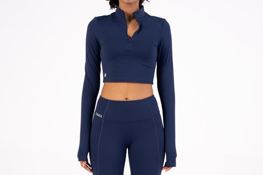 Blueberry Bramble -Shaker Top - Long Sleeves