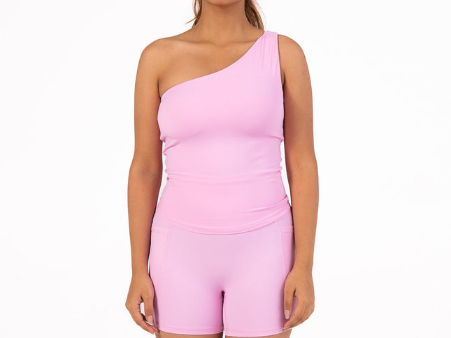 Pink Mimosa -Shaker Top