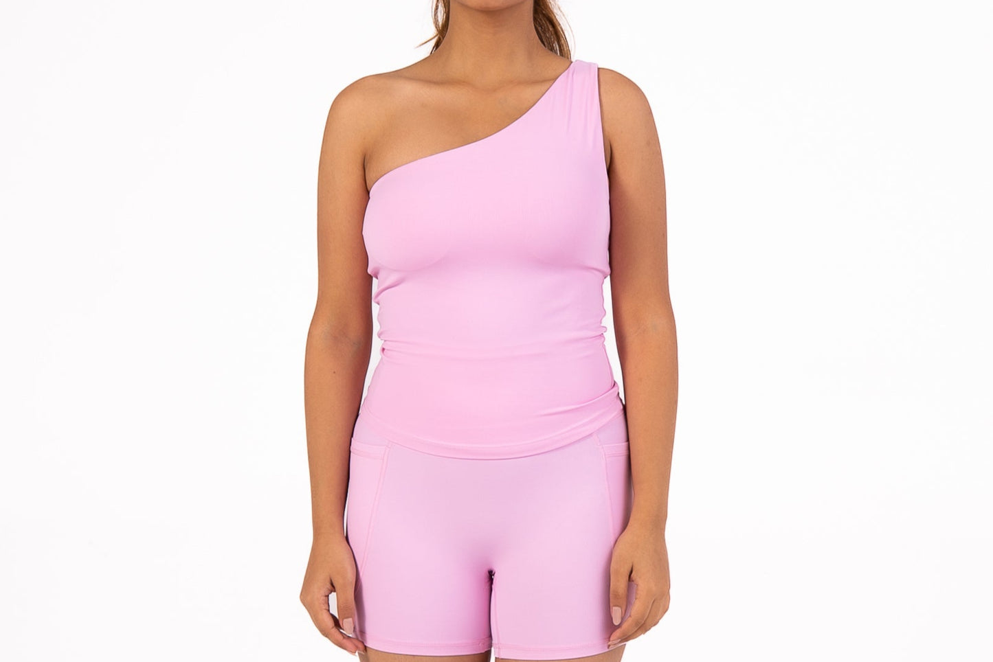 Pink Mimosa -Shaker Top