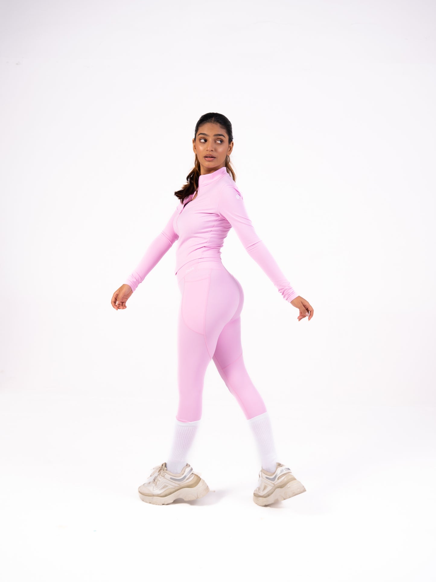 Pink Mimosa-Daily Pour Leggings